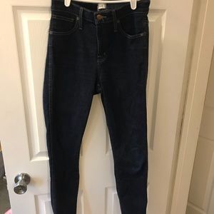 Madewell 10” High-Rise Skinny - size 26